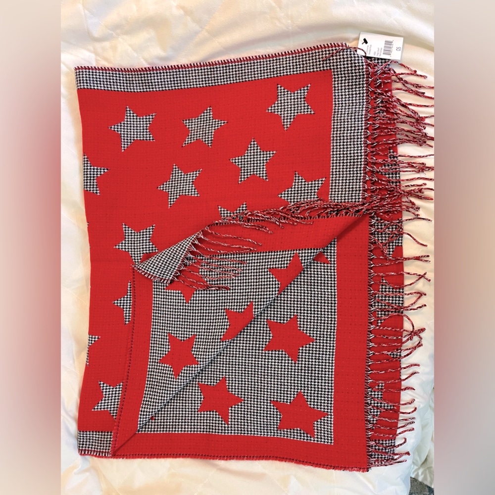 Cabi Vega Scarf Red Galaxy